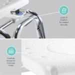 Sliding Shower Bench for Easy Tub Transfers