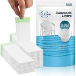 TidyCare Disposable Commode Liners - 48 Pack
