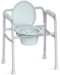 3-in-1 Bedside Commode Chair for Seniors