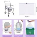 Lavender Scented Disposable Commode Liners, 100 Count