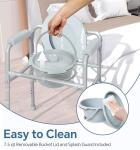 3-in-1 Bedside Commode Chair for Seniors