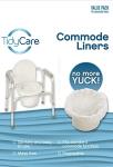 TidyCare Disposable Commode Liners - 48 Pack