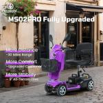 Ecomobi 4-Wheel Mobility Scooter for Seniors