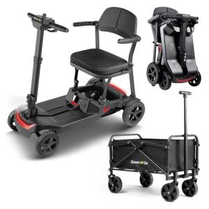 Lightweight 4-Wheel Mobility Scooter for Seniors