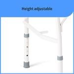 Heavy-Duty Bariatric Drop-Arm Commode Chair