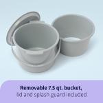 Medline Drop Arm Commode Chair for Seniors