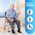 4 in 1 Adjustable Commode Chair for Seniors