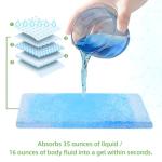 120 Pack Disposable Commode Liners with Absorbent Pads