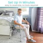 Vive 3-in-1 Commode Chair for Heavy Weight