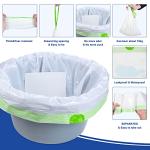 Kovevo 60 Commode Liners with Absorbent Pads