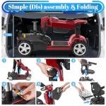 Ecomobi 4-Wheel Mobility Scooter for Seniors