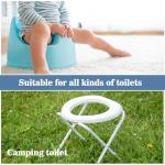 Disposable Commode Pads for Seniors - 80 Count