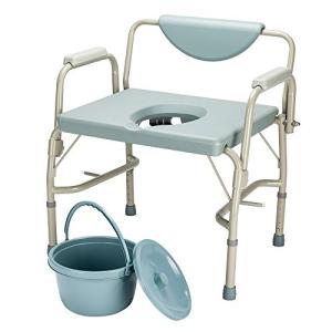 Heavy Duty Medical Bedside Commode Chair