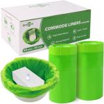 Disposable Commode Liners and Pads, 50 Count
