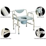 Heavy Duty Medical Bedside Commode Chair