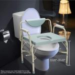 Heavy Duty Medical Bedside Commode Chair