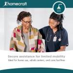 Homecraft Bariatric Drop Arm Commode Chair