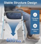 Toilet Seat Riser for Seniors with Handles
