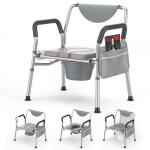 Hybodies Heavy Duty 4-in-1 Bariatric Commode Chair