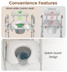 Portable Bedside Commode Chair for Seniors