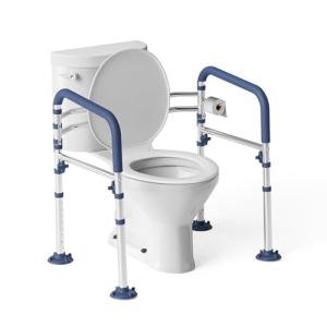 Adjustable Toilet Safety Rails for Seniors