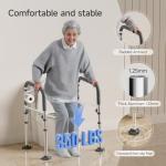 Adjustable Toilet Safety Rails for Seniors and Disabled