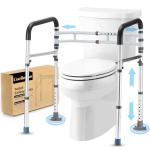 Adjustable Toilet Safety Rail for Seniors