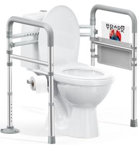 Adjustable Toilet Safety Rails for Seniors