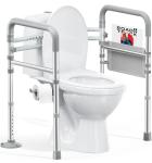 Adjustable Toilet Safety Rails for Seniors