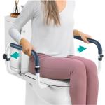 Adjustable Toilet Safety Rails for Seniors