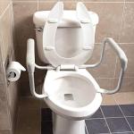 DMI Toilet Safety Rails for Elderly Support