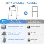 Adjustable Toilet Safety Rails for Seniors