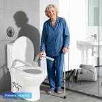 Adjustable Toilet Safety Rails for Seniors and Disabled