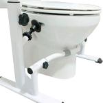 KMINA Adjustable Toilet Safety Rails for Seniors