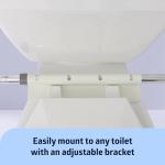 Adjustable Toilet Safety Rail for Seniors