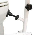 KMINA Adjustable Toilet Safety Rails for Seniors