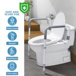 Adjustable Toilet Safety Rails for Seniors