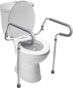 Adjustable Toilet Safety Rails for Seniors