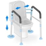 Adjustable Toilet Safety Rails for Seniors