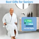 Adjustable Toilet Safety Rails for Seniors and Disabled