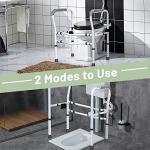 Adjustable Toilet Safety Frame for Seniors