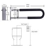 Bathroom Safety Grab Bars for Seniors and Elderly