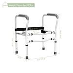 Adjustable Toilet Safety Frame for Seniors