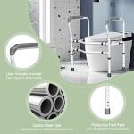 Adjustable Toilet Safety Frame for Seniors