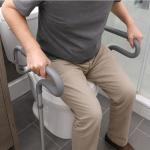 Adjustable Toilet Safety Rails for Seniors