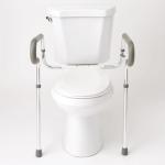Adjustable Toilet Safety Rails for Seniors