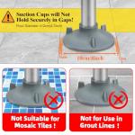 Adjustable Toilet Safety Rails with Support Arms