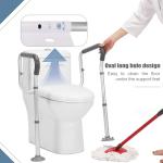 Adjustable Toilet Safety Rail for Seniors