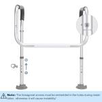 Adjustable Toilet Safety Rail for Seniors