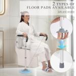Adjustable Toilet Safety Rail for Seniors